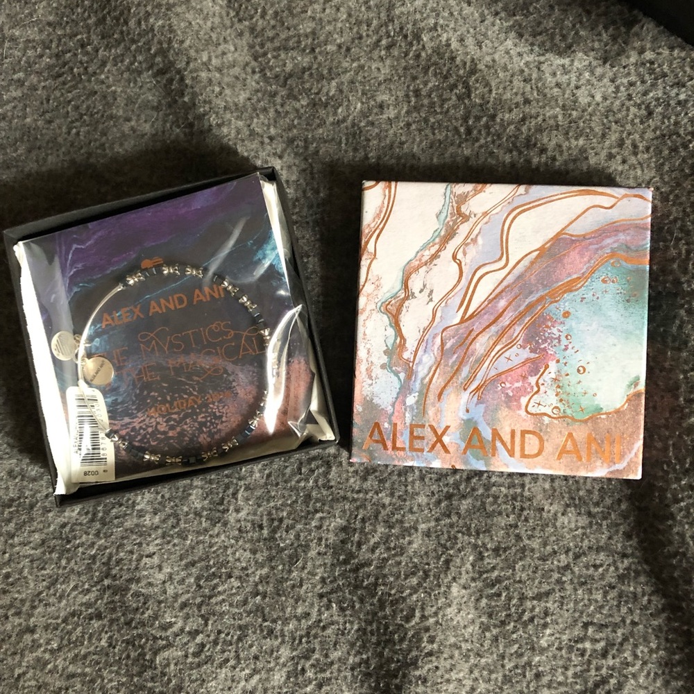 Alex and Ani holiday charm bracelet mystical